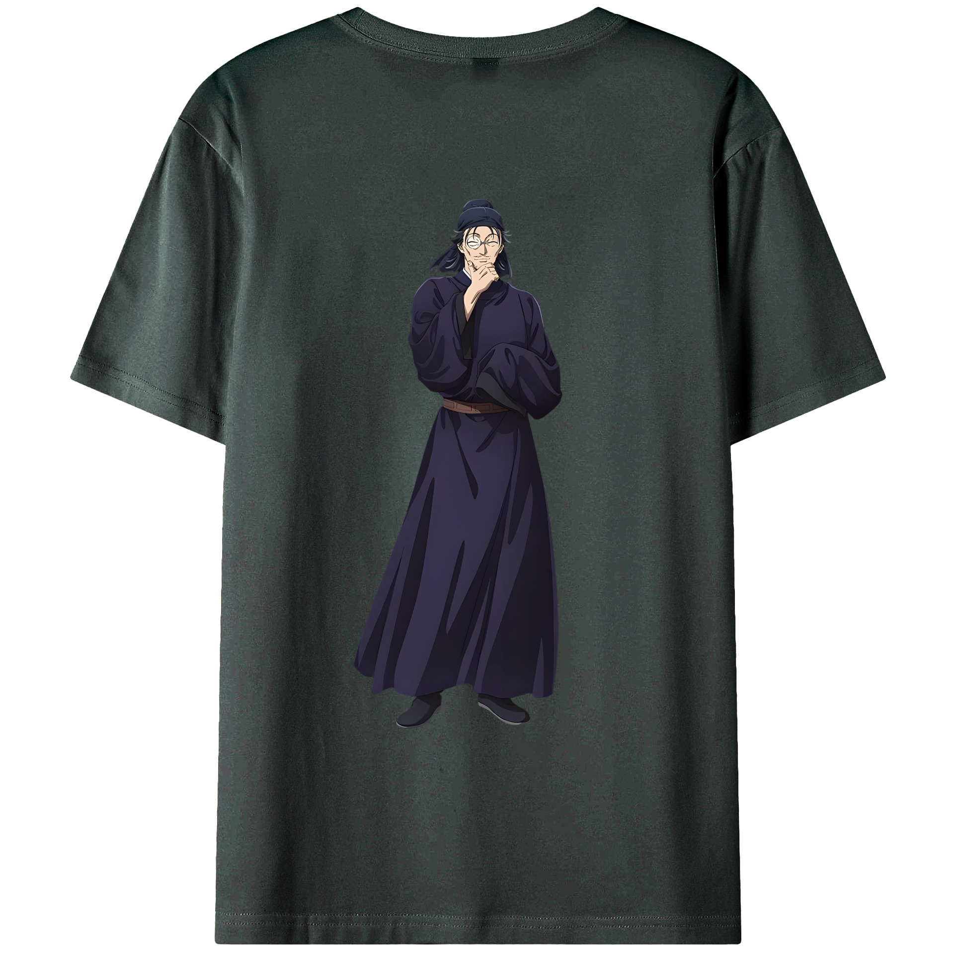 （画像用） 薬屋のひとりごと The Apothecary Diaries 綿100％ メンズ半袖Tシャツ（バックプリント） 通気性